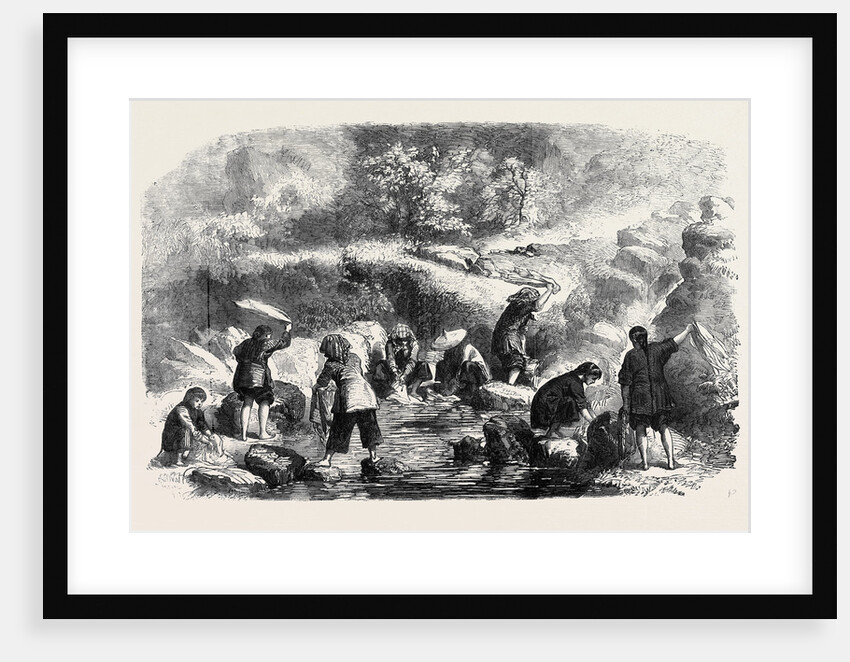 Washing Linen China by Anonymous