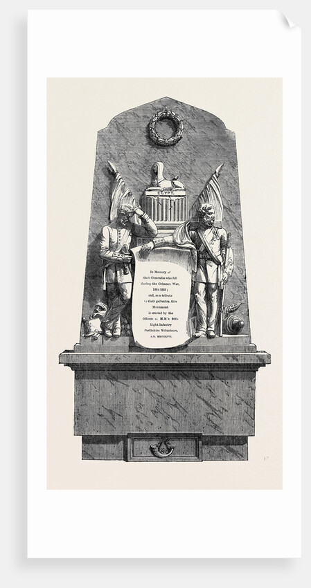 Monument to Officers and Privates of the 90th Light Infantry (Perthshire Volunteers) Who Fell in the Crimean War by Anonymous