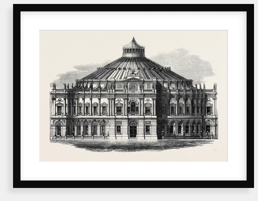Prize Design for a Circus for Equestrian Performances by Anonymous