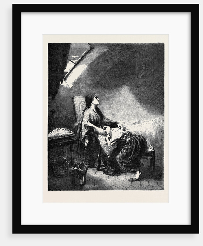 The Last Prayer, in the French Exhibition by Anonymous