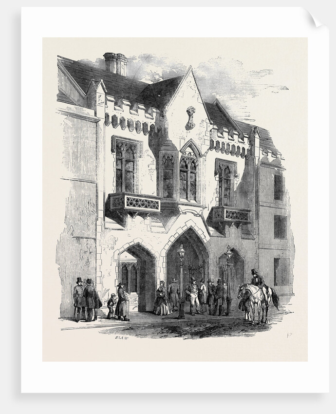 The Corn Exchange Sleaford Lincolnshire by Anonymous