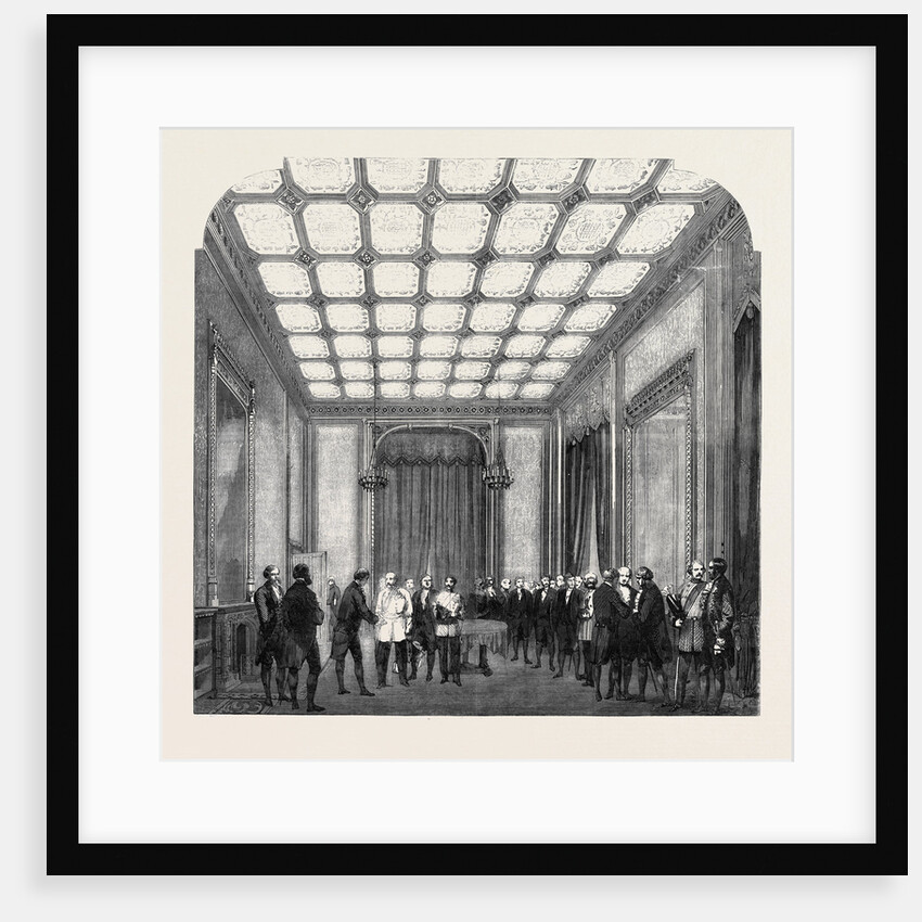The Speaker's Levee in the Morning Room of His Residence at the New Palace of Westminster by Anonymous