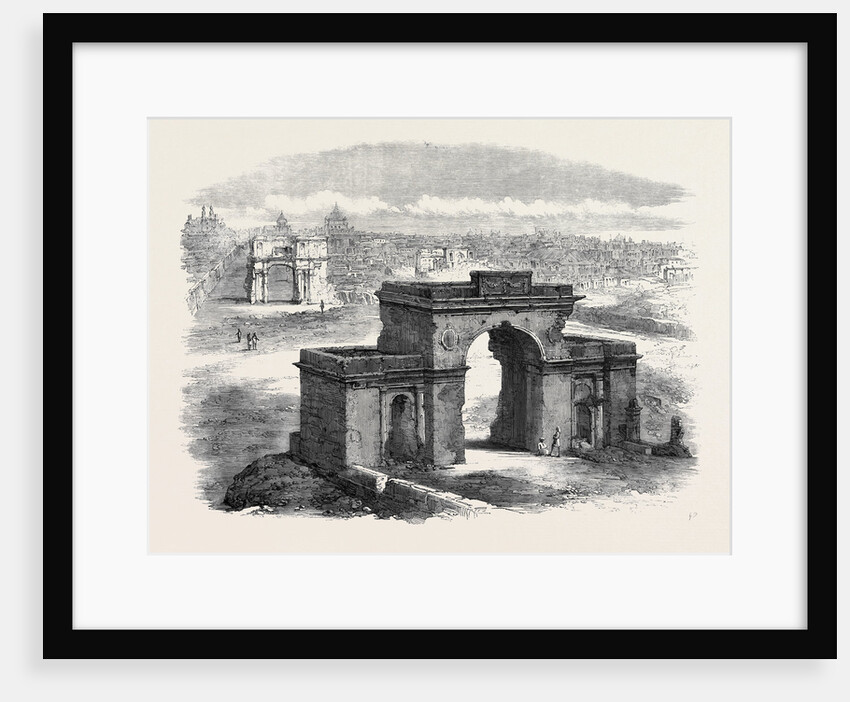 The Bailey Guard Gate Lucknow by Anonymous