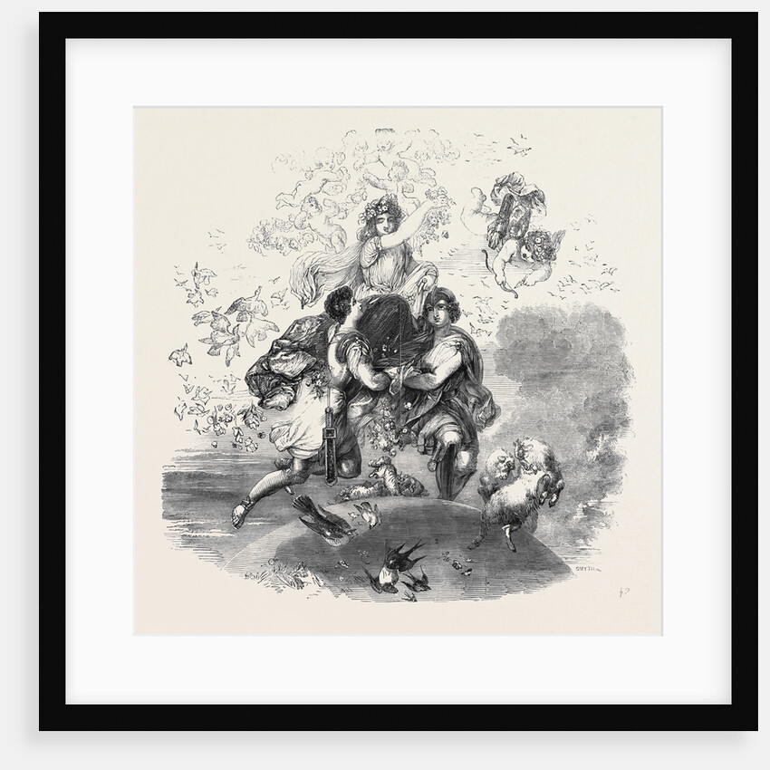 May an Allegorical Design by Anonymous
