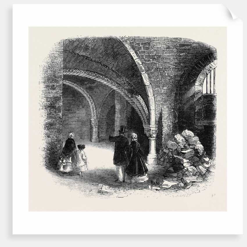 The Crypt Under Lambe's Chapel Monkwell Street London UK by Anonymous