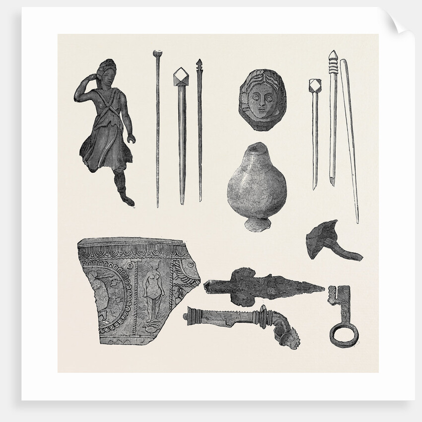 Relics from Uriconium Found in the Recent Excavations at Wroxeter by Anonymous