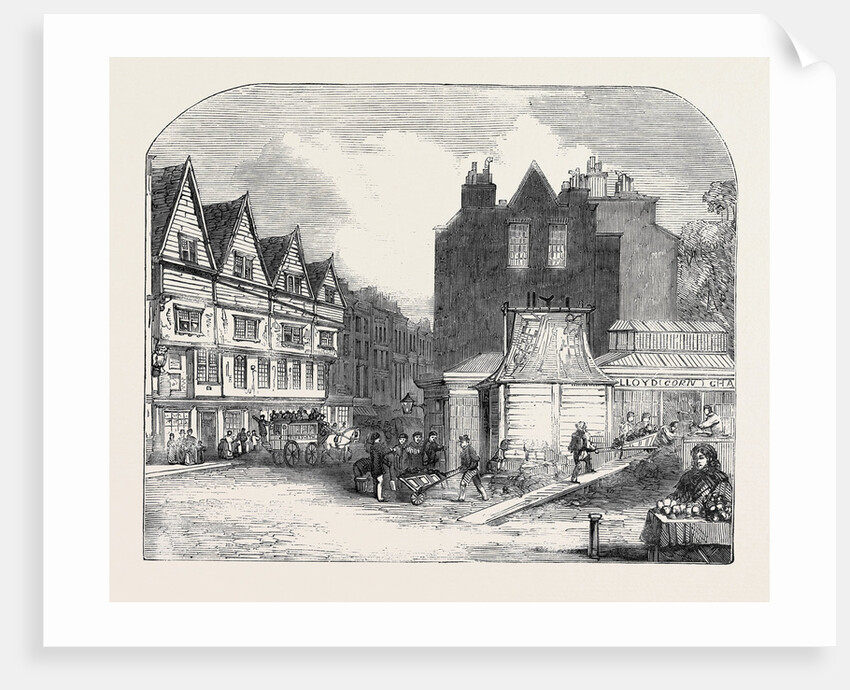 Boring Operation Near Gray's-Inn-Lane in Connection with the Main Drainage of the Metropolis by Anonymous