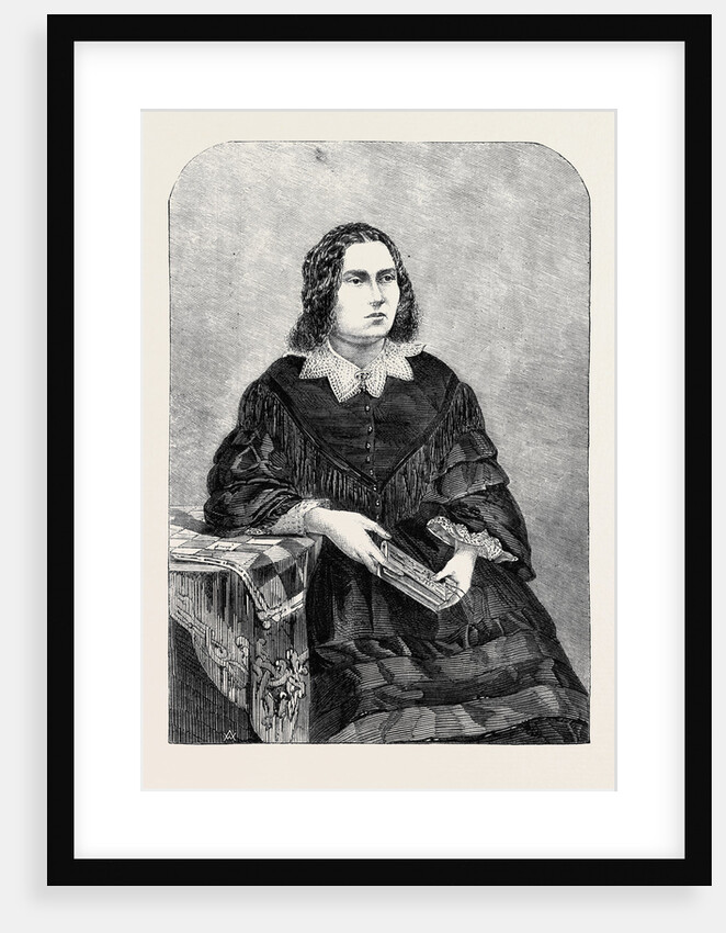 Miss Edith Heraud from a Photograph by J.R. James by Anonymous