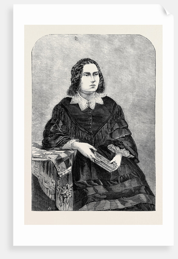 Miss Edith Heraud from a Photograph by J.R. James by Anonymous