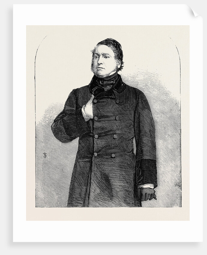Edwin James Esq. M.P. for Marylebone from a Photograph by John Watkins Parliament Street by Anonymous