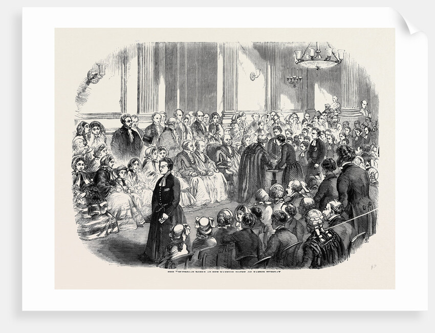 The Bluecoat Boys at the Mansion House on Easter Tuesday by Anonymous