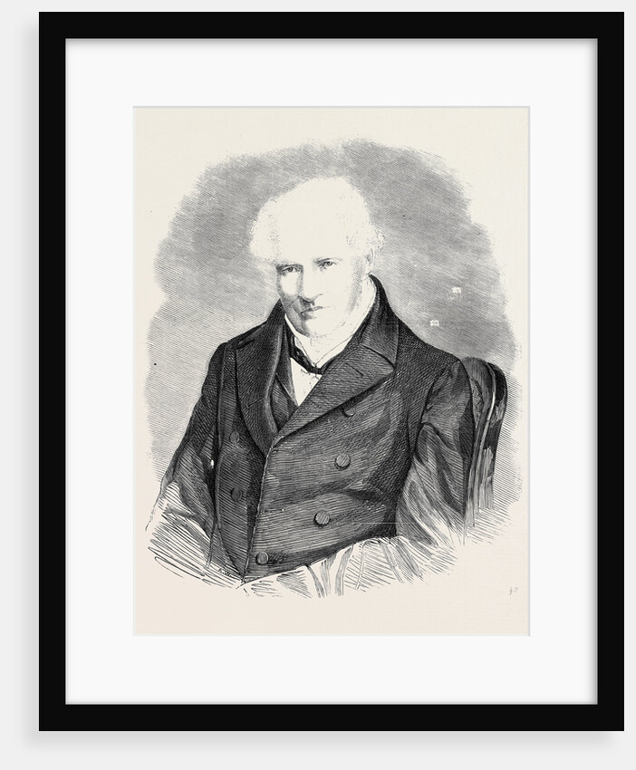 The Late Baron Alexander Von Humboldt by Anonymous