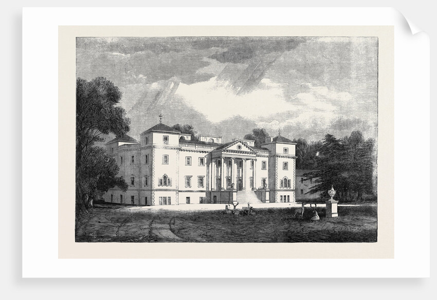 Croome House Worcestershire the Seat of the Earl of Coventry Celebration of the Coming of Age of George William the Ninth Earl of Coventry by Anonymous