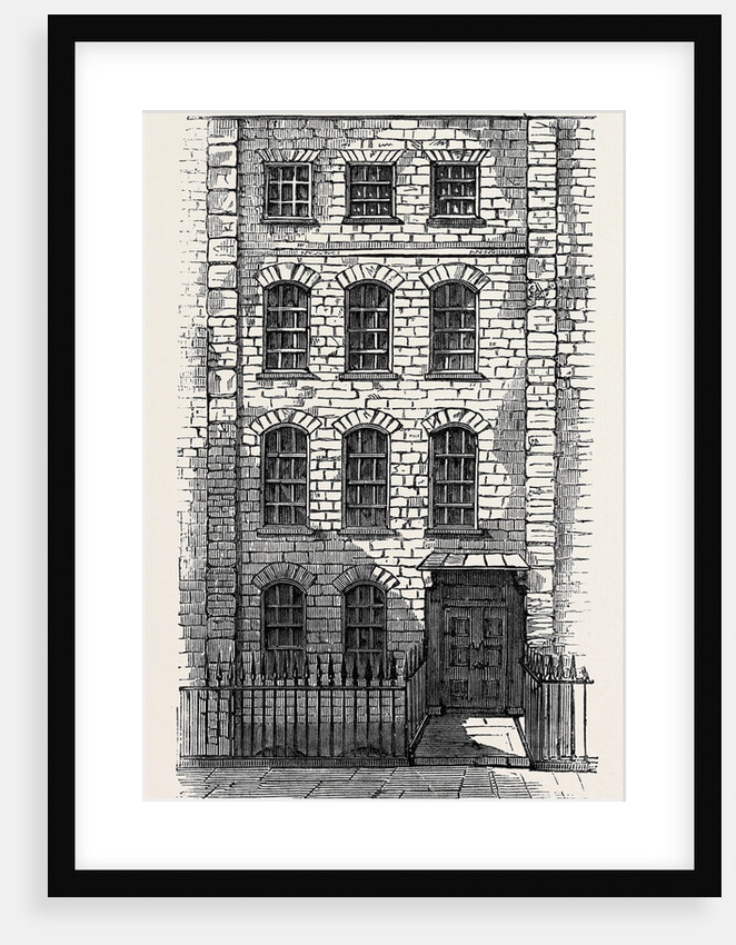 House in which Handel Lived 57 Brooke Street London by Anonymous