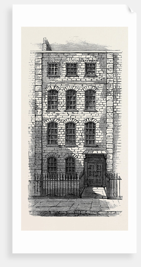 House in which Handel Lived 57 Brooke Street London by Anonymous
