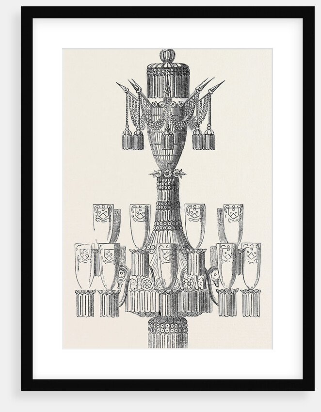 Chandelier for India by Anonymous