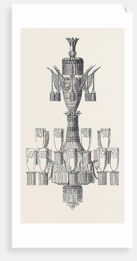Chandelier for India by Anonymous
