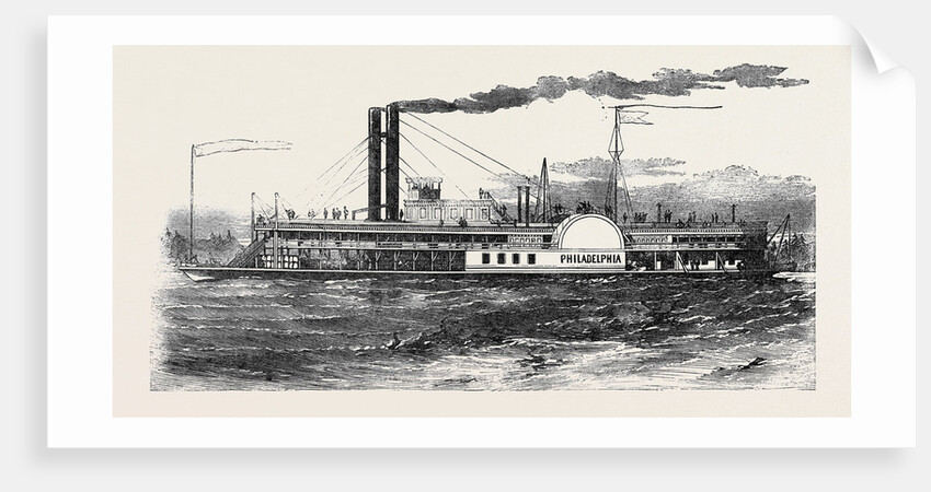 The Philadelphia Mississippi Steamer by Anonymous