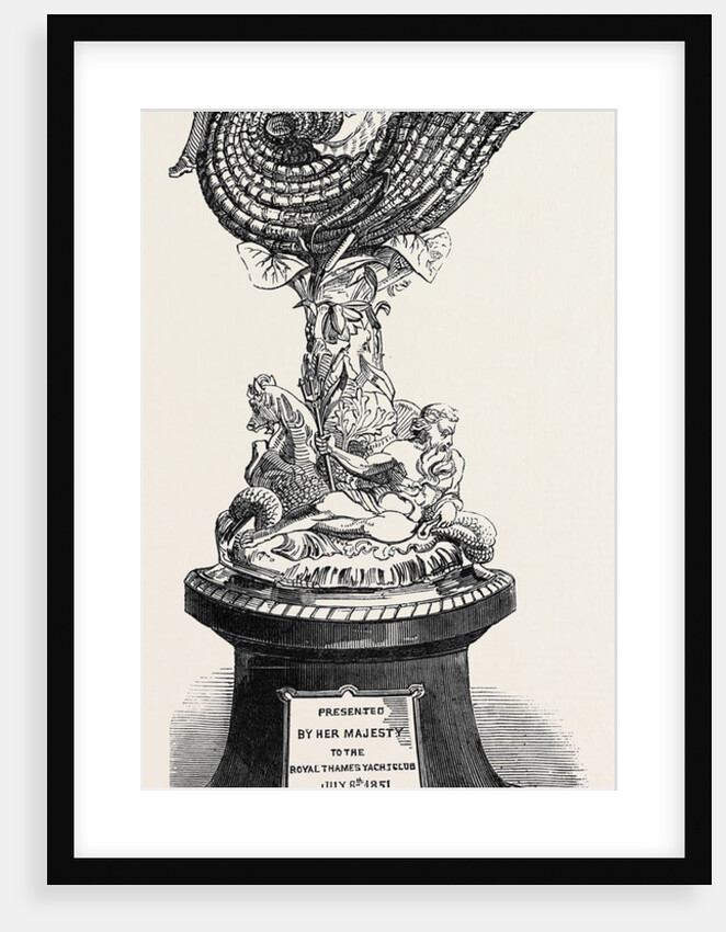 Royal Thames Yacht Club Prize Cup Presented by Her Majesty by Anonymous