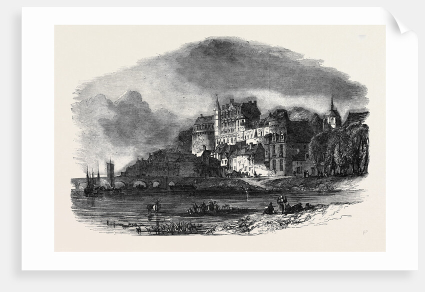Chateau D'Amboise, on the Loire, the Prison of Abd-El-Kader by Anonymous
