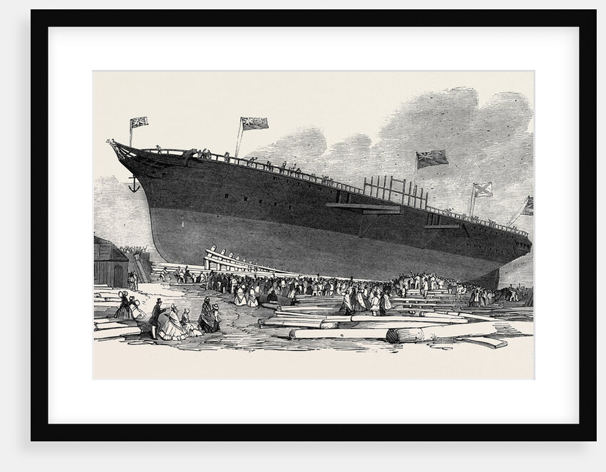 Launch of West Indian Steamer Amazon, at Blackwall, on Saturday by Anonymous