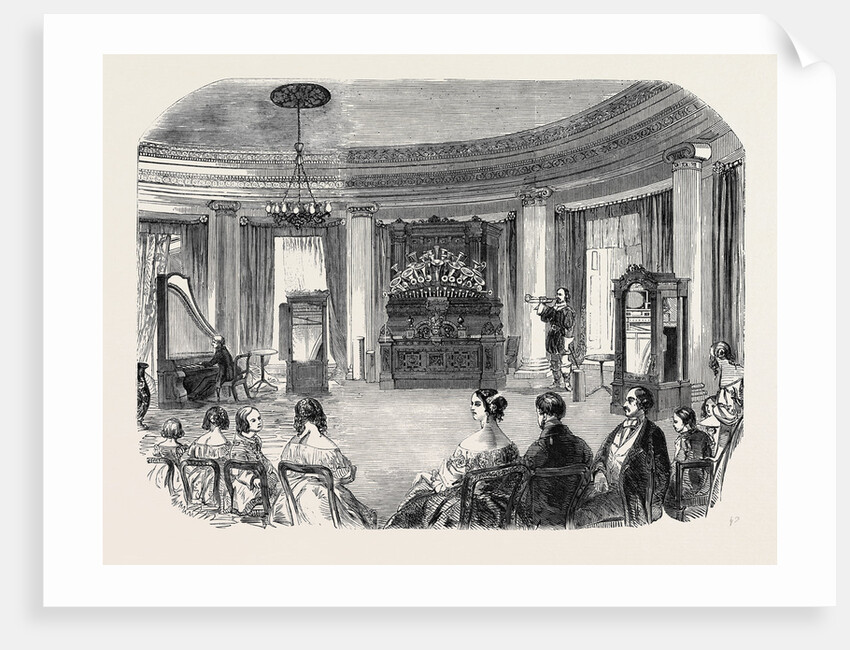 Herr Kaufmann and Son's Grand Musical Performance at Buckingham Palace by Anonymous