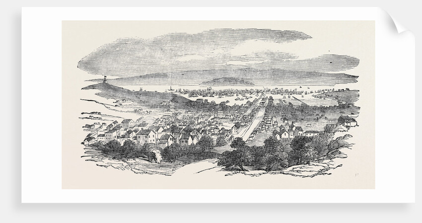 San Francisco in 1851: with Yerba Buena Island by Anonymous