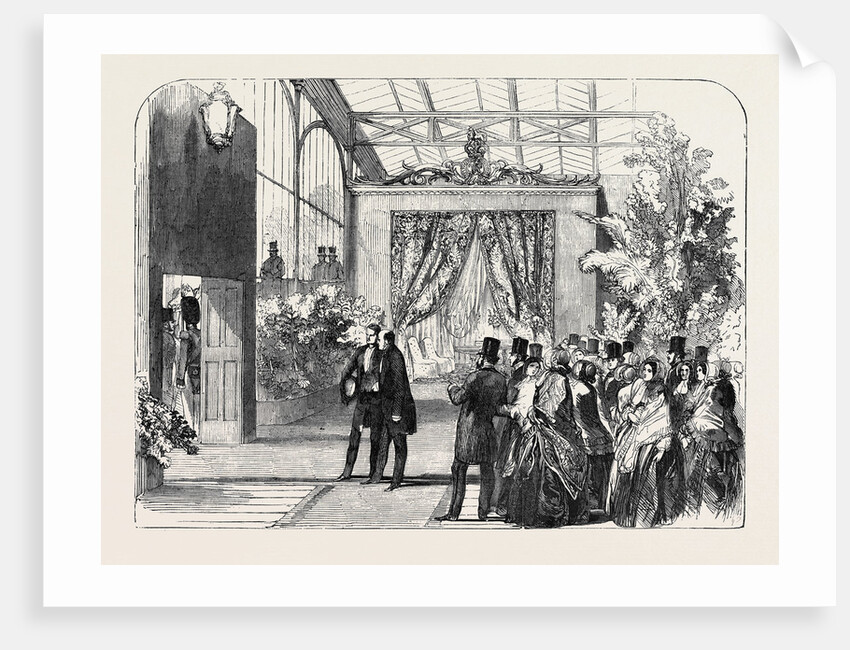 Waiting Her Majesty's Arrival by Anonymous