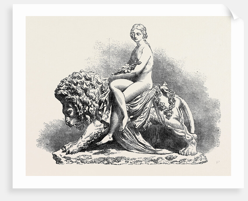 Una and the Lion by Anonymous