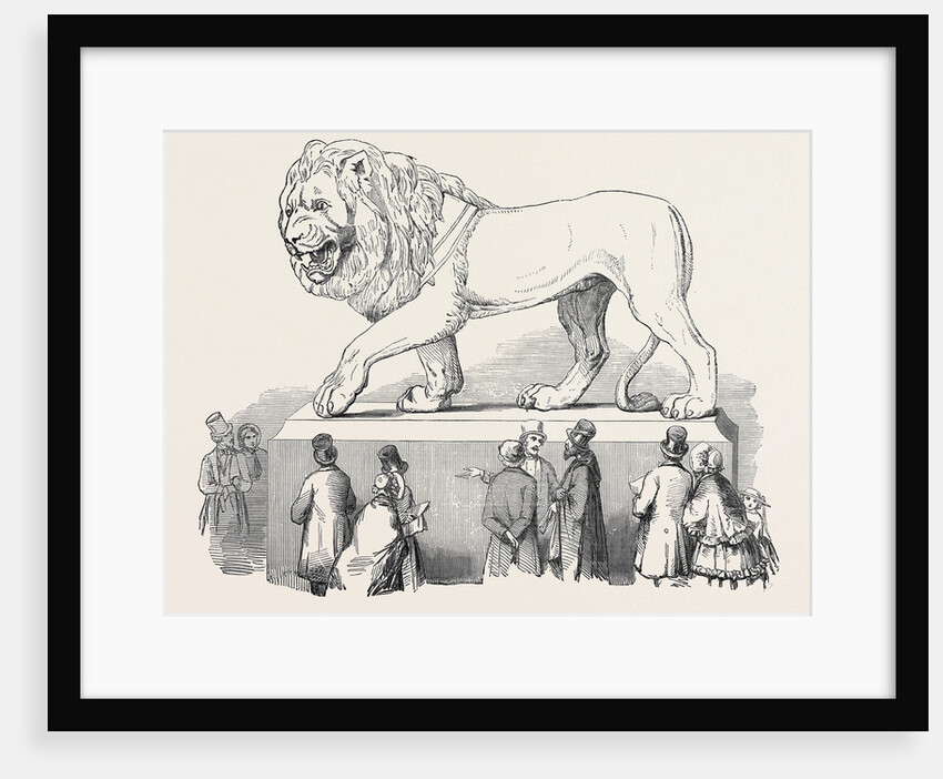 Colossal Bavarian Lion, the Great Exhibition by Anonymous