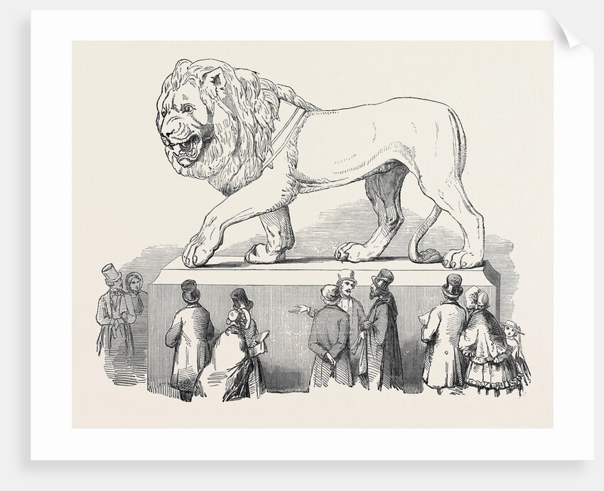 Colossal Bavarian Lion, the Great Exhibition by Anonymous
