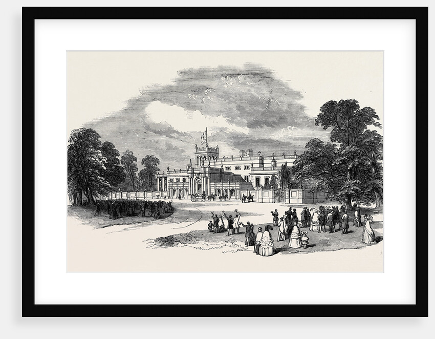 Shrubland Park, Near Ipswich, the Seat of Sir W.F. Middleton, Bart., Arrival of Prince Albert, Meeting of the British Association at Ipswich by Anonymous