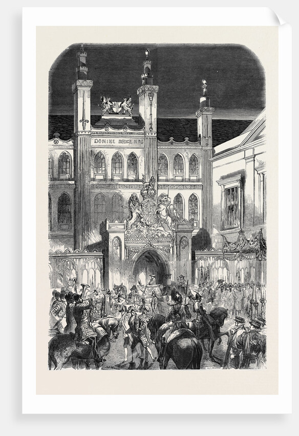 Arrival of Her Majesty at the Guildhall, Royal Visit to the City by Anonymous