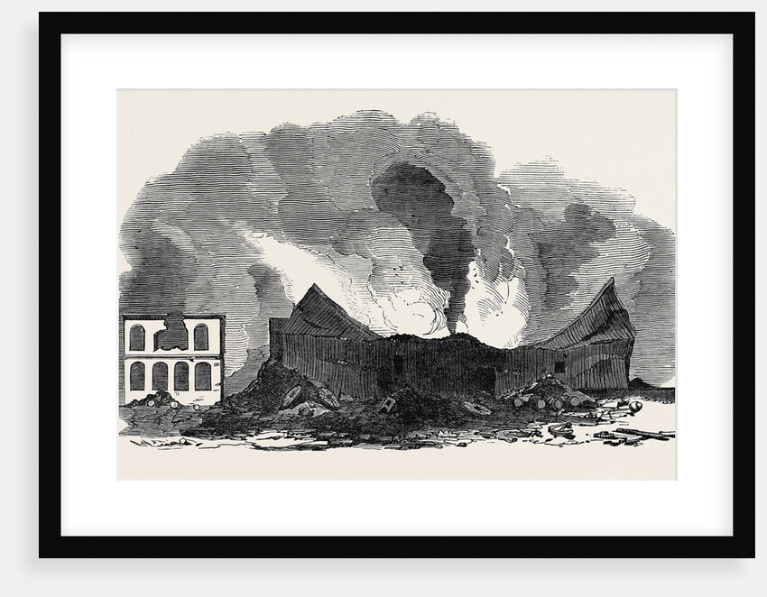 The Recent Fire at San Francisco, Ruins of Starkey Brothers and Company's Premises by Anonymous