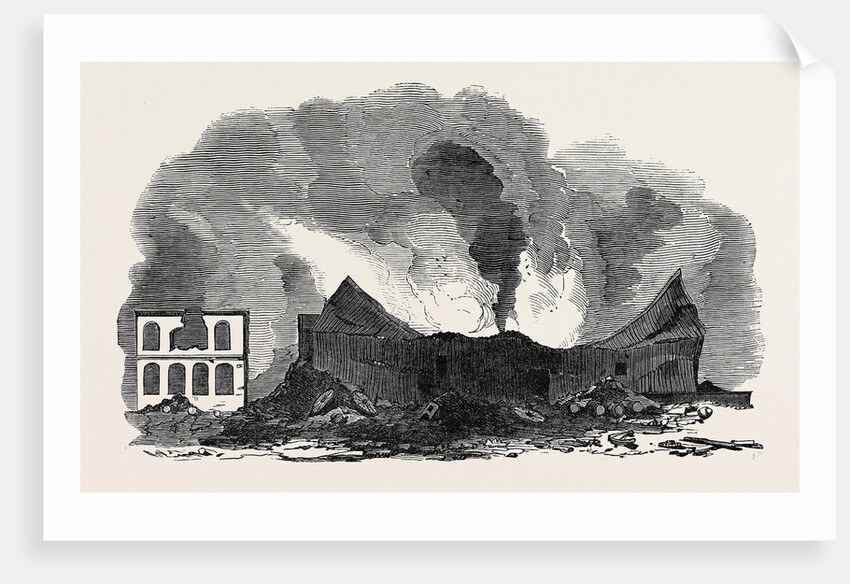 The Recent Fire at San Francisco, Ruins of Starkey Brothers and Company's Premises by Anonymous
