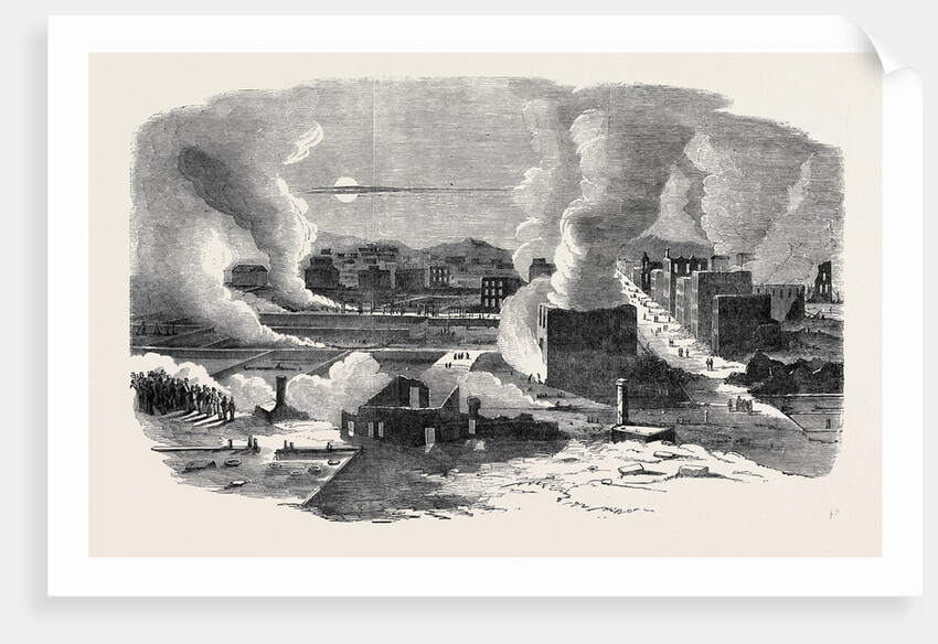 Ruins of the Recent Fire at San Francisco, from Pacific-Street Head of Montgomery Street by Anonymous