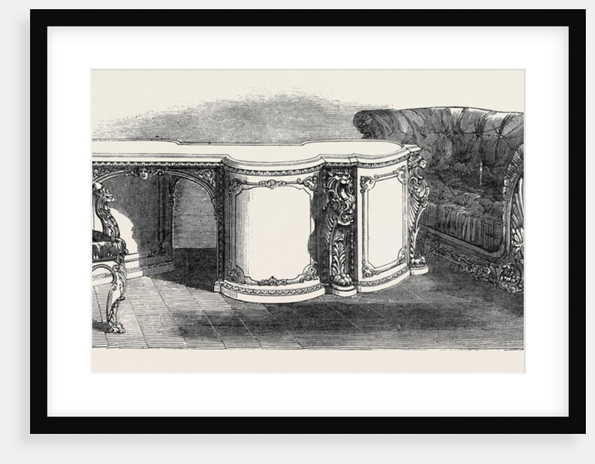 Library Furniture, the Great Exhibition by Anonymous