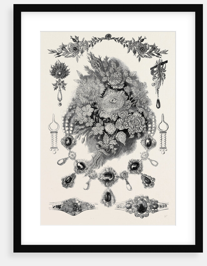 Jewels in the Great Exhibition by Anonymous