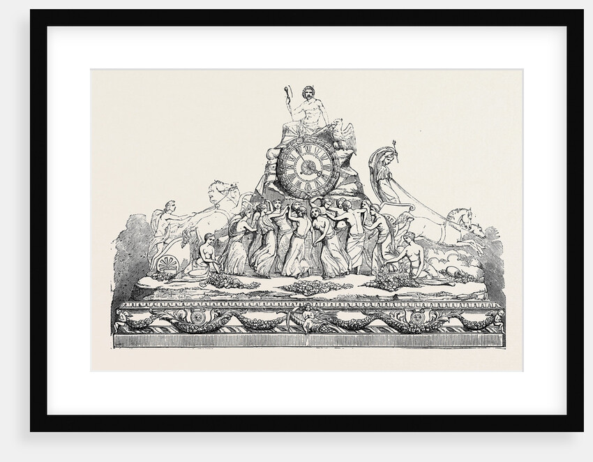 Or Moulu Clock, Howell And James, Mr. Adams by Anonymous