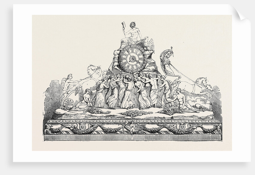 Or Moulu Clock, Howell And James, Mr. Adams by Anonymous