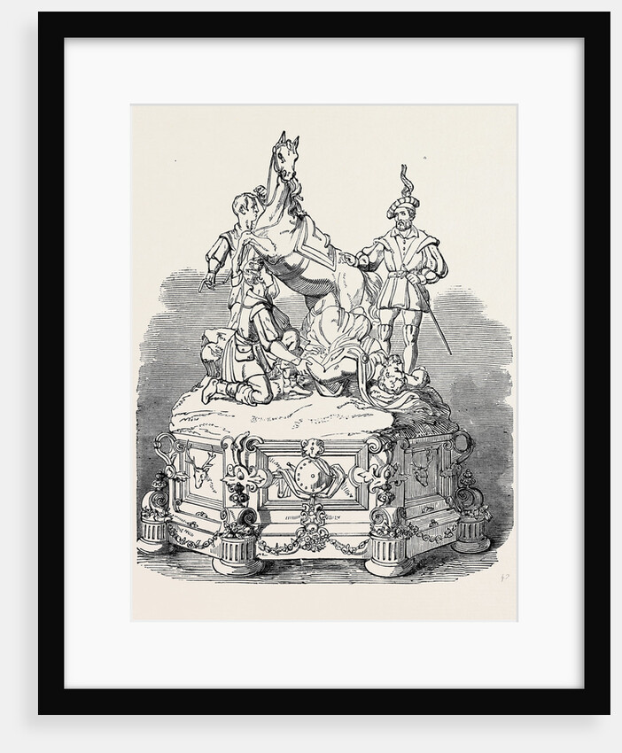 Goodwood Group, Conflict Between Roderick Dhu and Fitzjames by Anonymous