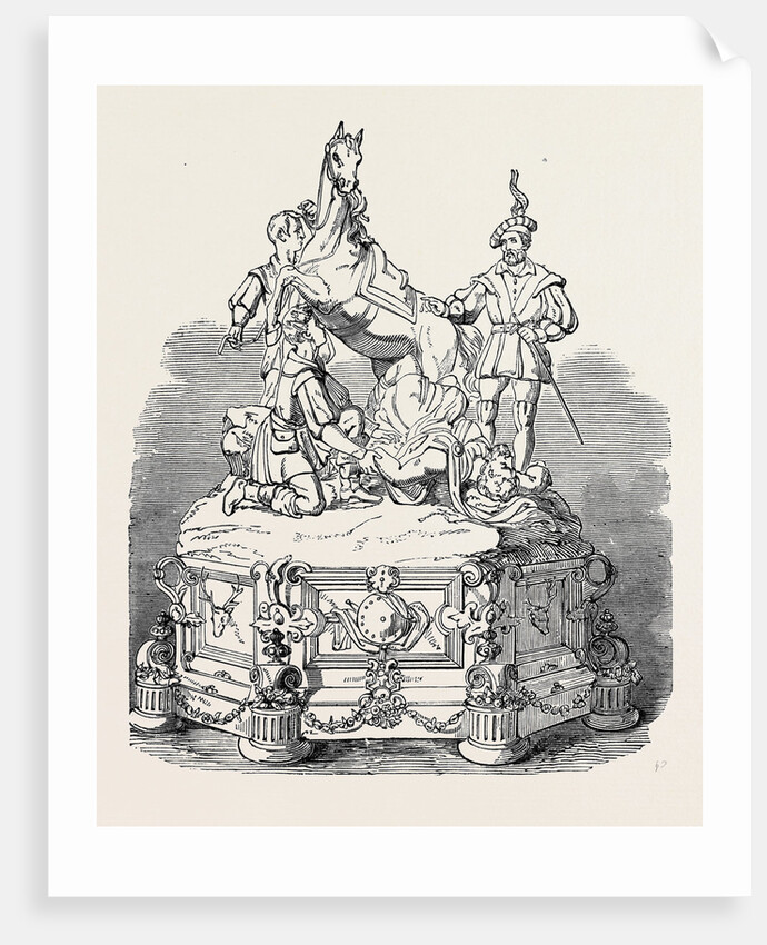 Goodwood Group, Conflict Between Roderick Dhu and Fitzjames by Anonymous