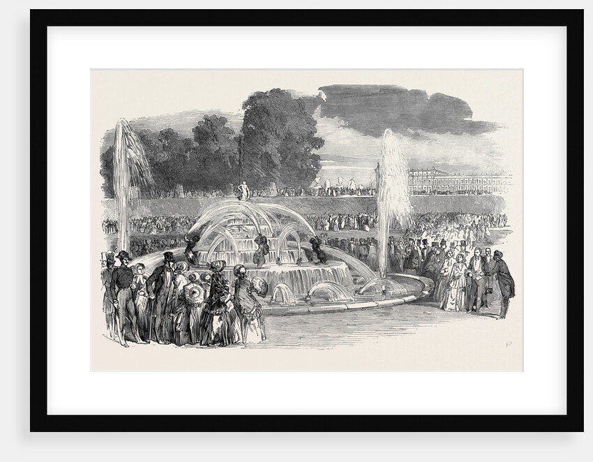 Versailles, the Grandes Eaux, Bassin De Latone by Anonymous