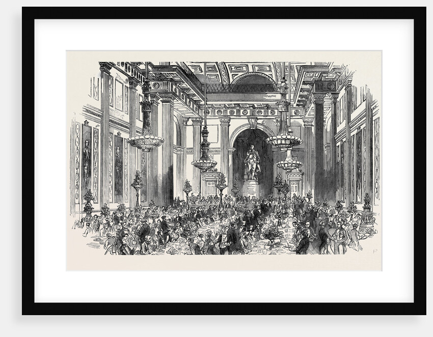 Soiree of the Vegetarian Society, in Freemasons' Hall by Anonymous