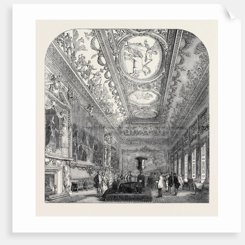 Interior of Northumberland House, the Grand Gallery by Anonymous