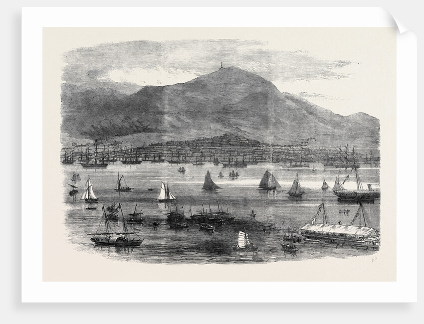 Hong Kong Regatta: The Start for the Scratch Match 1869 by Anonymous