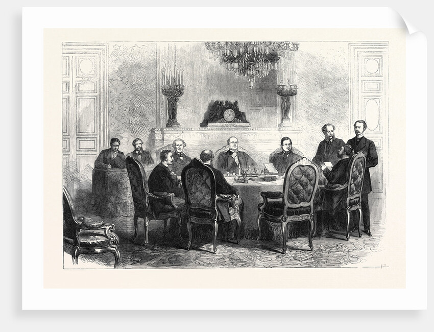 Sitting of the Conference at Paris on the Turkish and Greek Question 1869 France by Anonymous