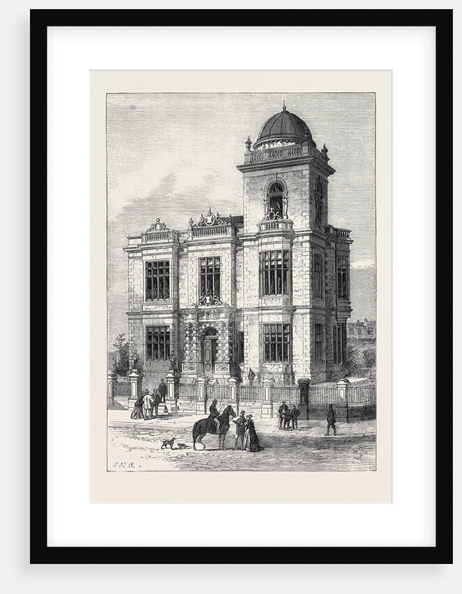 The Winterbottom Nautical College Ocean Road South Shields 1869 UK by Anonymous