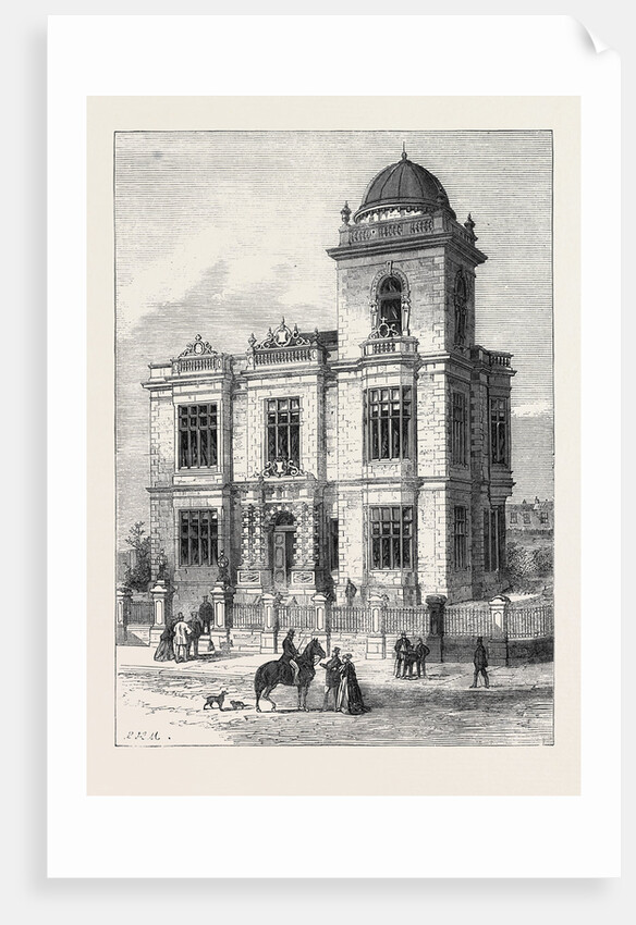 The Winterbottom Nautical College Ocean Road South Shields 1869 UK by Anonymous