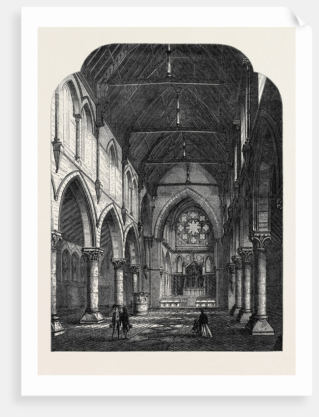 St. Peter's Church Old Gravel Lane 1869 by Anonymous